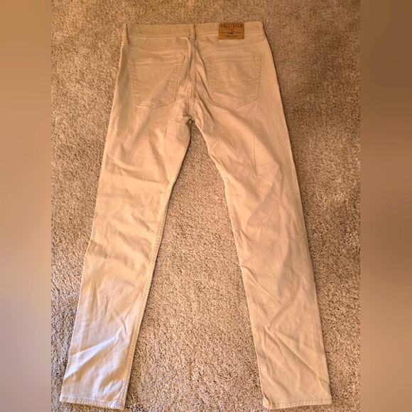 Hollister men's super skinny jeans tan - Picture 2 of 4